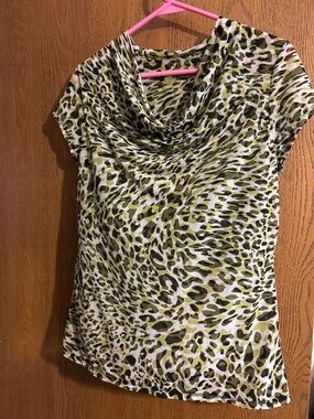 Dress shirt  Animal print